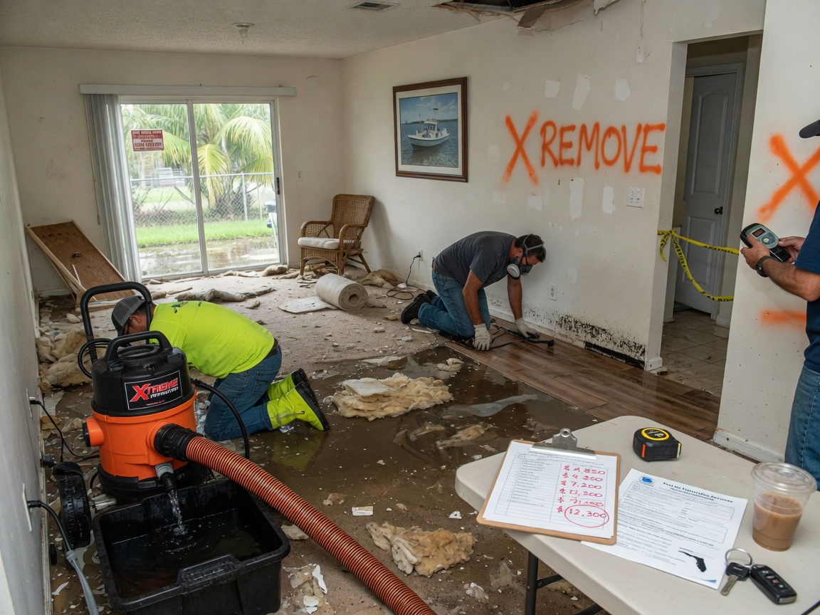 How Much Does Water Damage Restoration Cost in Florida?