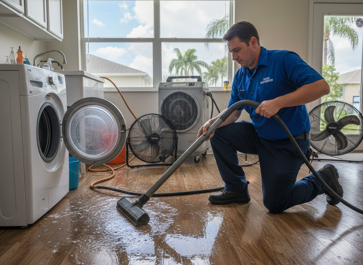 Appliance Leak Water Extraction in Port St. Lucie