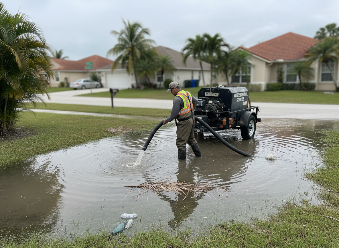 Emergency Water Extraction in Tamarac