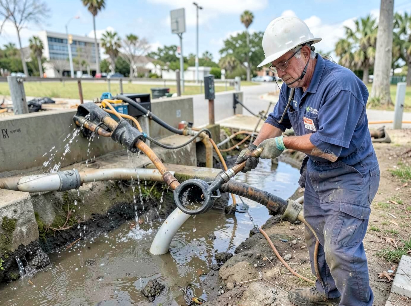 Storm Water Extraction in Port St. Lucie