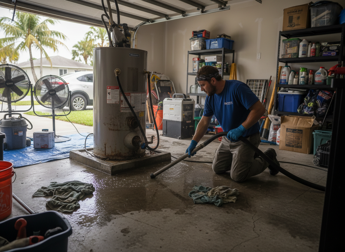 Emergency Water Extraction in Davie