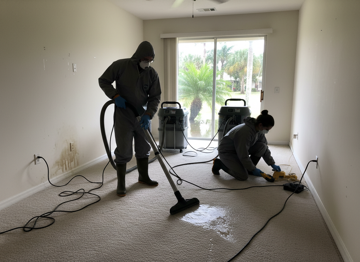 Emergency Water Extraction in Jacksonville